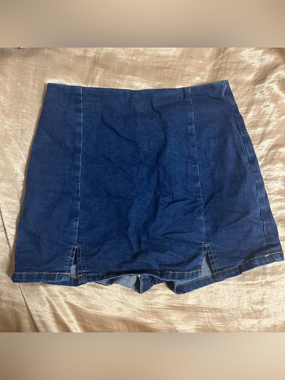 ੈ✩‧₊˚ SHEIN blue denim skort